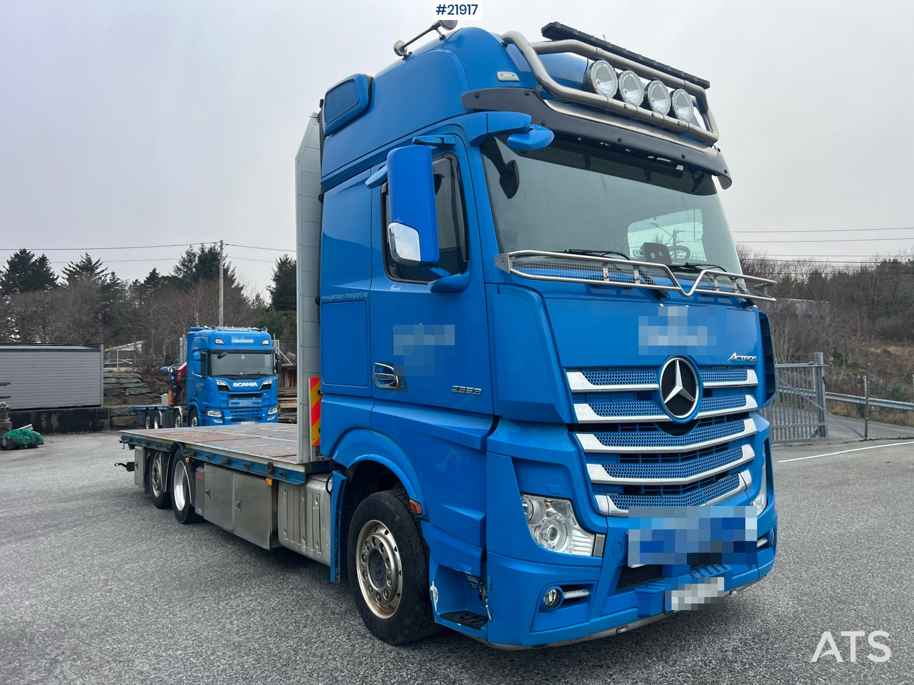 Mercedes-Benz Actros 6x2 planbil m/ 2012 konar 2 akslet plankjerre - Грузовик бортовой/ Платформа: фото 4 Mercedes-Benz Actros 6x2 planbil m/ 2012 konar 2 akslet plankjerre - Грузовик бортовой/ Платформа: фото 4