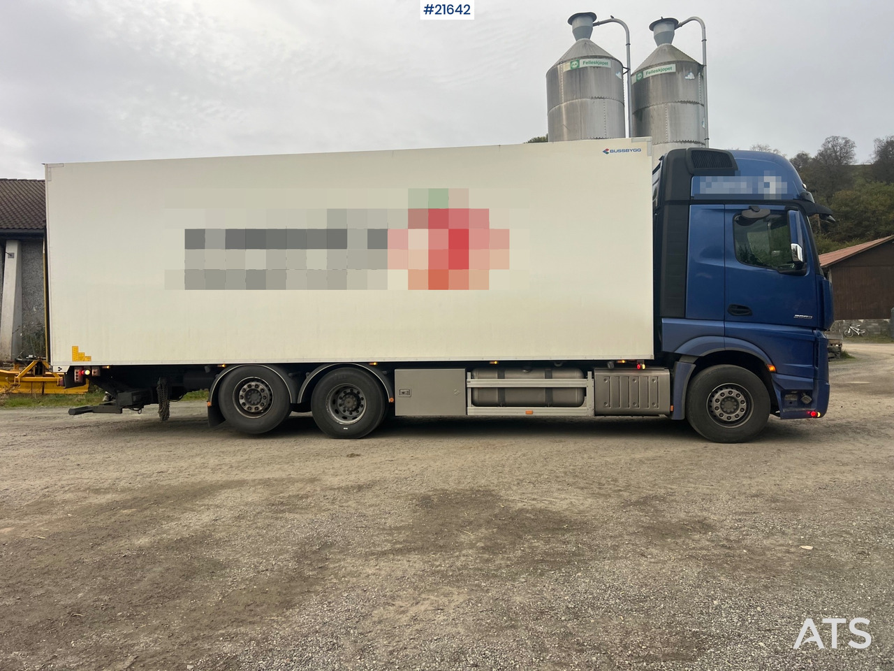 Mercedes-Benz Actrox 6x2 skapbil m/ kjøl/frys aggregat - Грузовик с закрытым кузовом: фото 5 Mercedes-Benz Actrox 6x2 skapbil m/ kjøl/frys aggregat - Грузовик с закрытым кузовом: фото 5