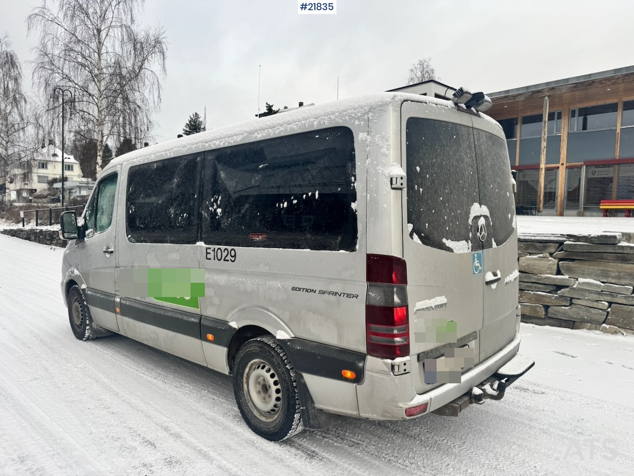 Mercedes Sprinter 316 Minibuss. 9 seter og Rullestolrampe. SE VIDEO - Микроавтобус, Пассажирский фургон: фото 4 Mercedes Sprinter 316 Minibuss. 9 seter og Rullestolrampe. SE VIDEO - Микроавтобус, Пассажирский фургон: фото 4