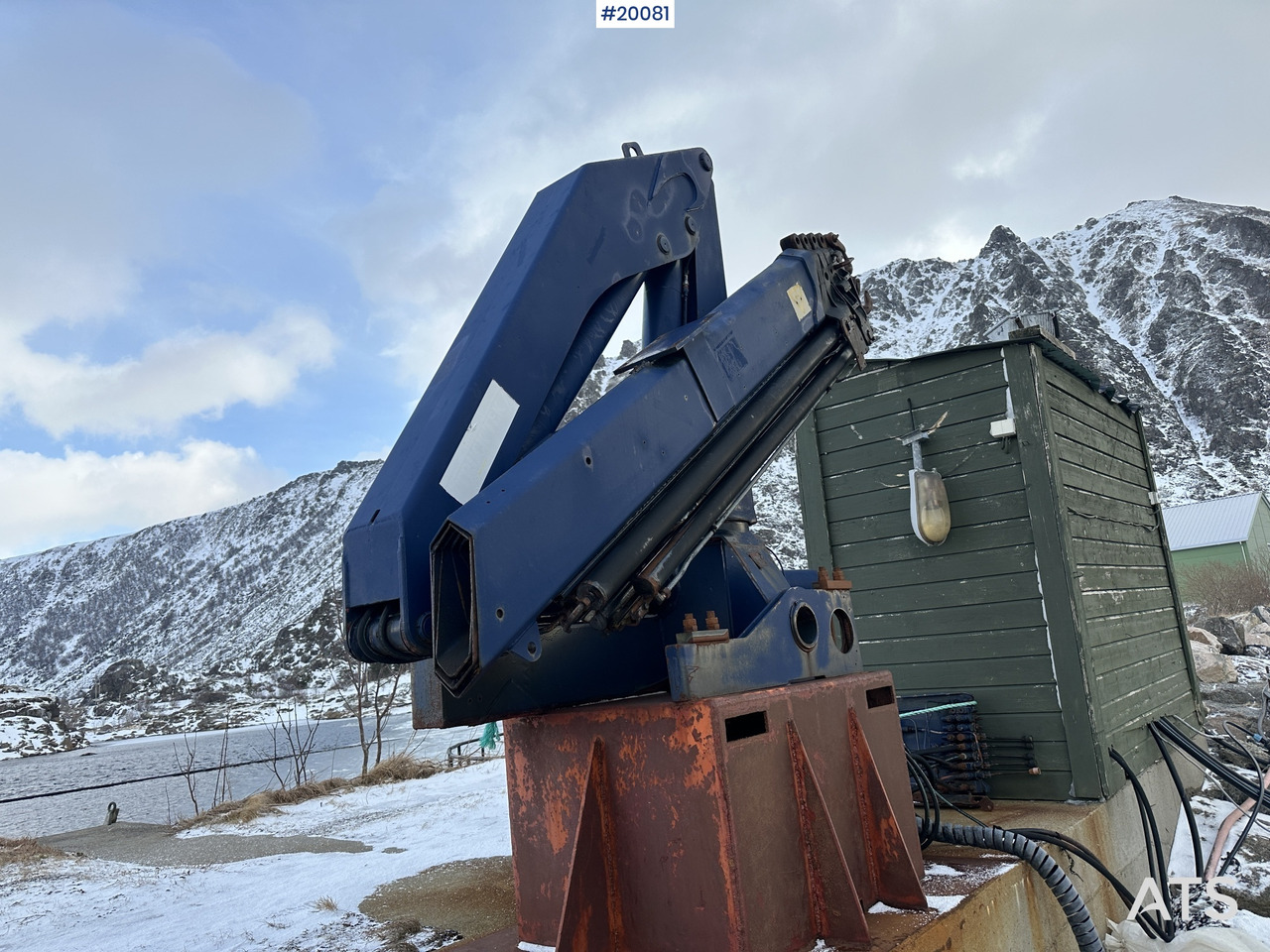 Palfinger PK 14080 C kran m/ hydraulikk pumpe - Кран-манипулятор: фото 4 Palfinger PK 14080 C kran m/ hydraulikk pumpe - Кран-манипулятор: фото 4