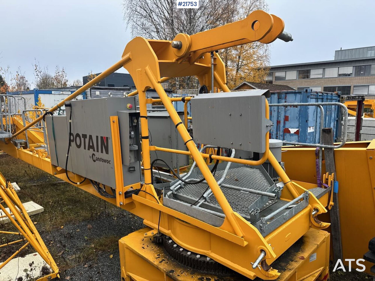 Potain MDT 109 2C Tårnkran - Башенный кран: фото 5 Potain MDT 109 2C Tårnkran - Башенный кран: фото 5