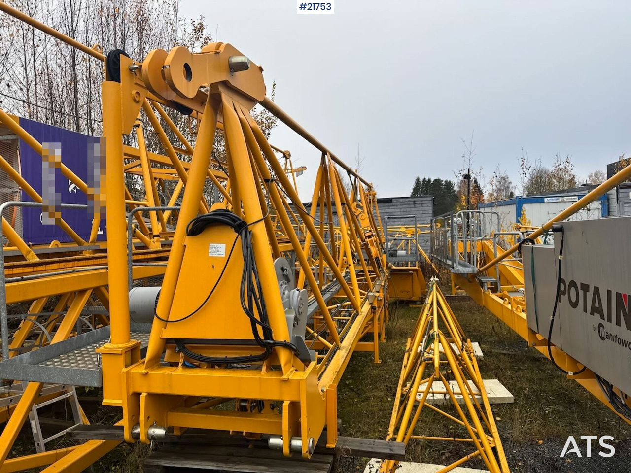 Potain MDT 109 2C Tårnkran - Башенный кран: фото 3 Potain MDT 109 2C Tårnkran - Башенный кран: фото 3