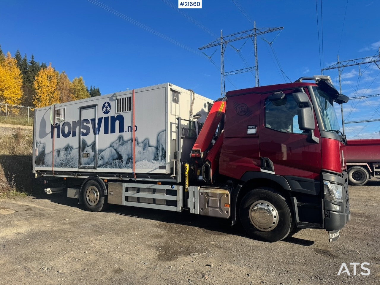 Renault Renault T380 6x2 Kranbil m/ 19 t/m Palfinger - Автоманипулятор: фото 2 Renault Renault T380 6x2 Kranbil m/ 19 t/m Palfinger - Автоманипулятор: фото 2