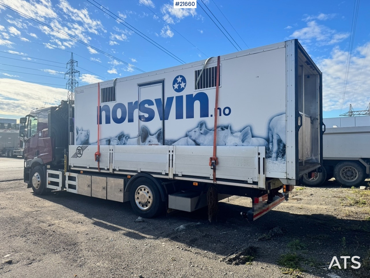 Renault Renault T380 6x2 Kranbil m/ 19 t/m Palfinger - Автоманипулятор: фото 5 Renault Renault T380 6x2 Kranbil m/ 19 t/m Palfinger - Автоманипулятор: фото 5