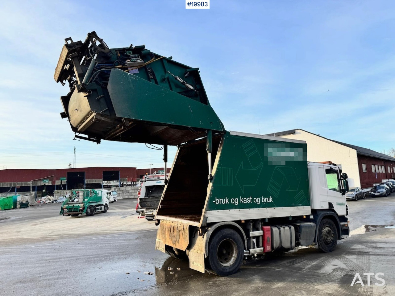 Мусоровоз Scania P280: фото 34