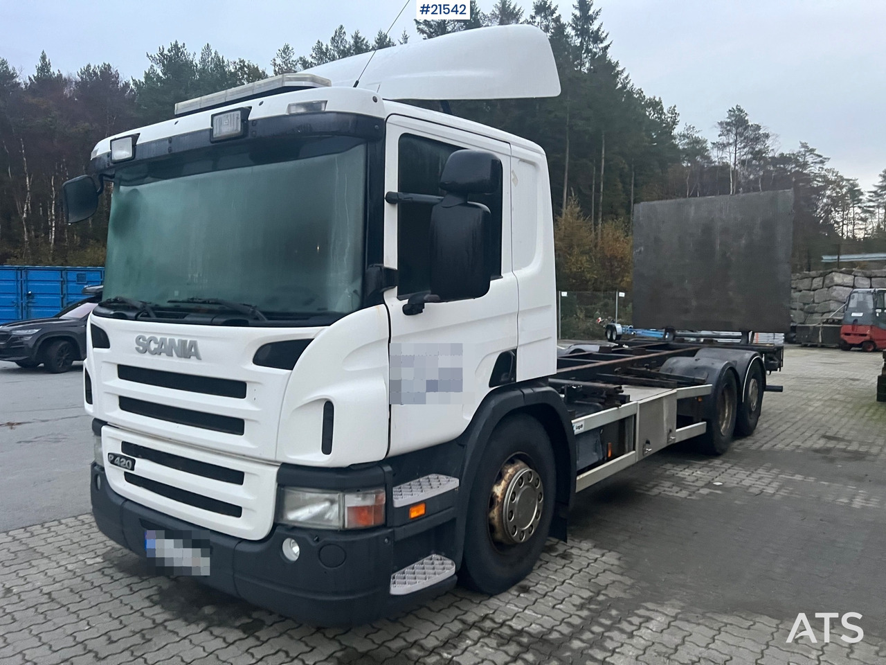 Грузовик-шасси Scania P420 6x2 chassi m/ lift Rep.Objekt: фото 28