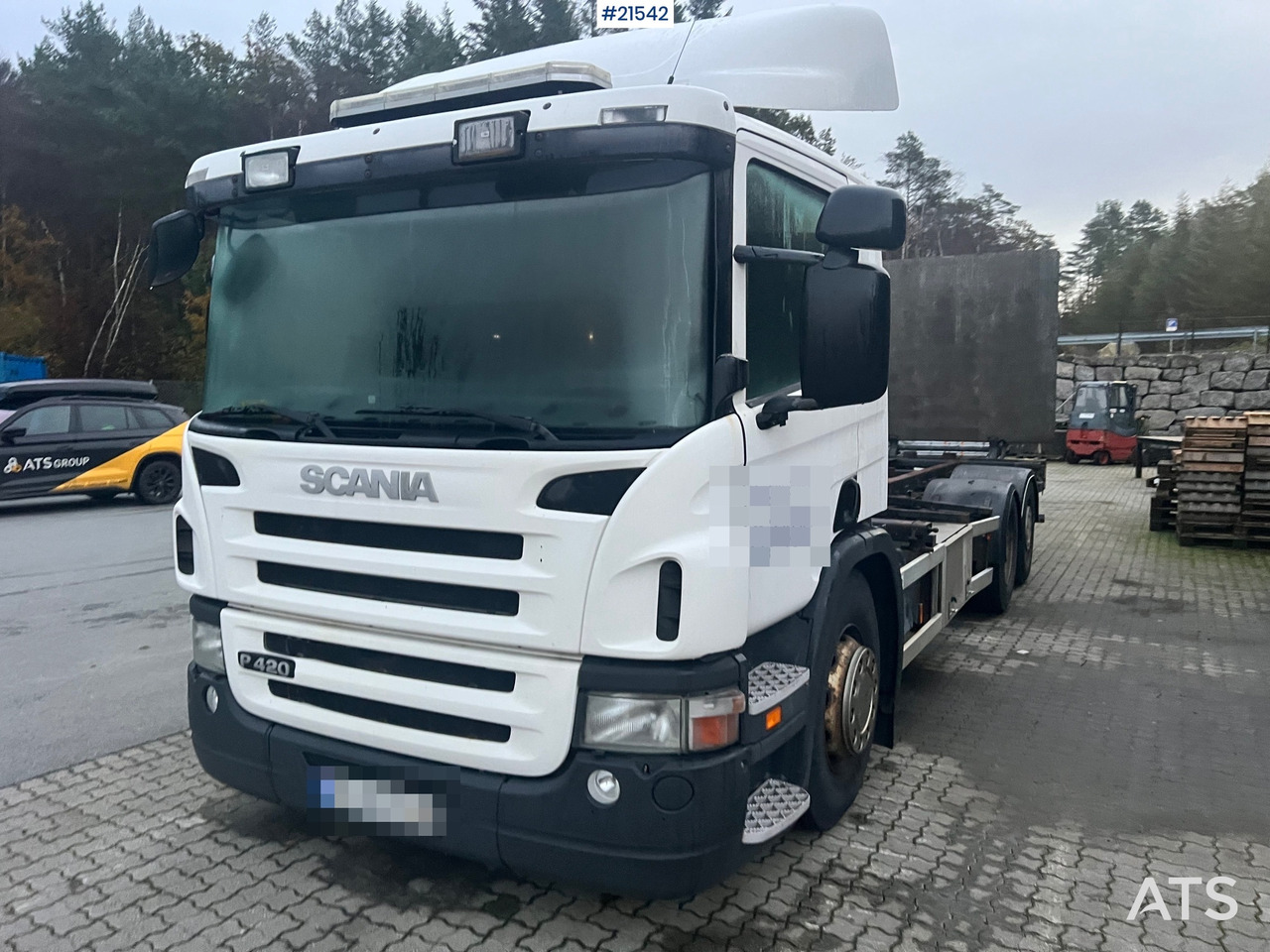 Грузовик-шасси Scania P420 6x2 chassi m/ lift Rep.Objekt: фото 29