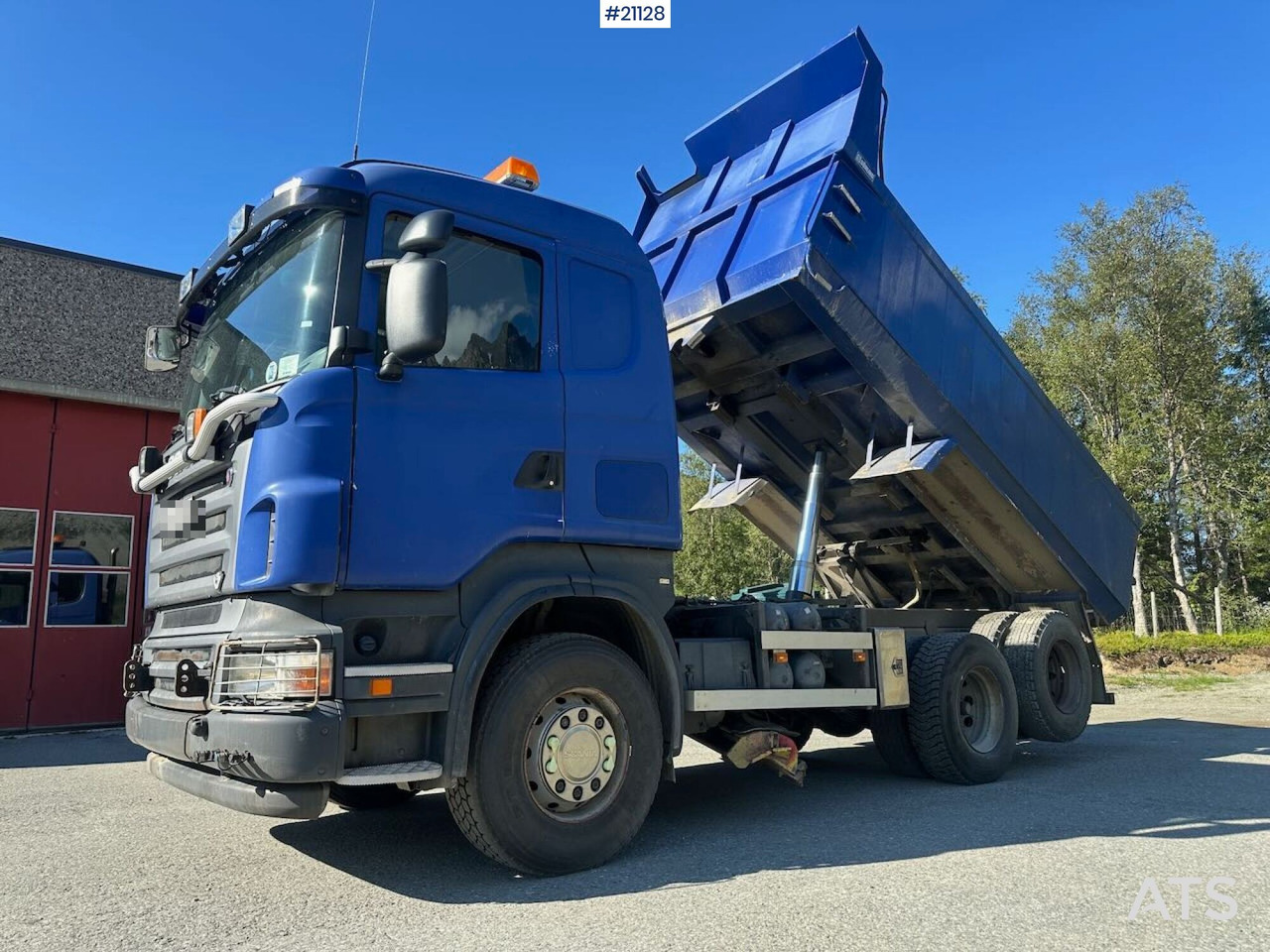 Scania R500 6x2 brøyterigget tippbil - Самосвал: фото 1 Scania R500 6x2 brøyterigget tippbil - Самосвал: фото 1