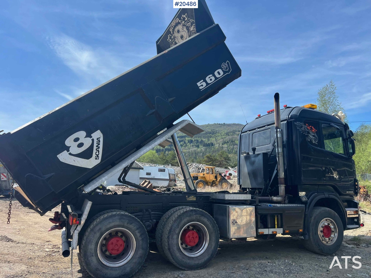 Самосвал Scania R560: фото 21