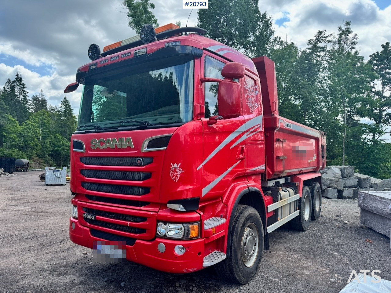 Scania R580 - Самосвал: фото 1 Scania R580 - Самосвал: фото 1