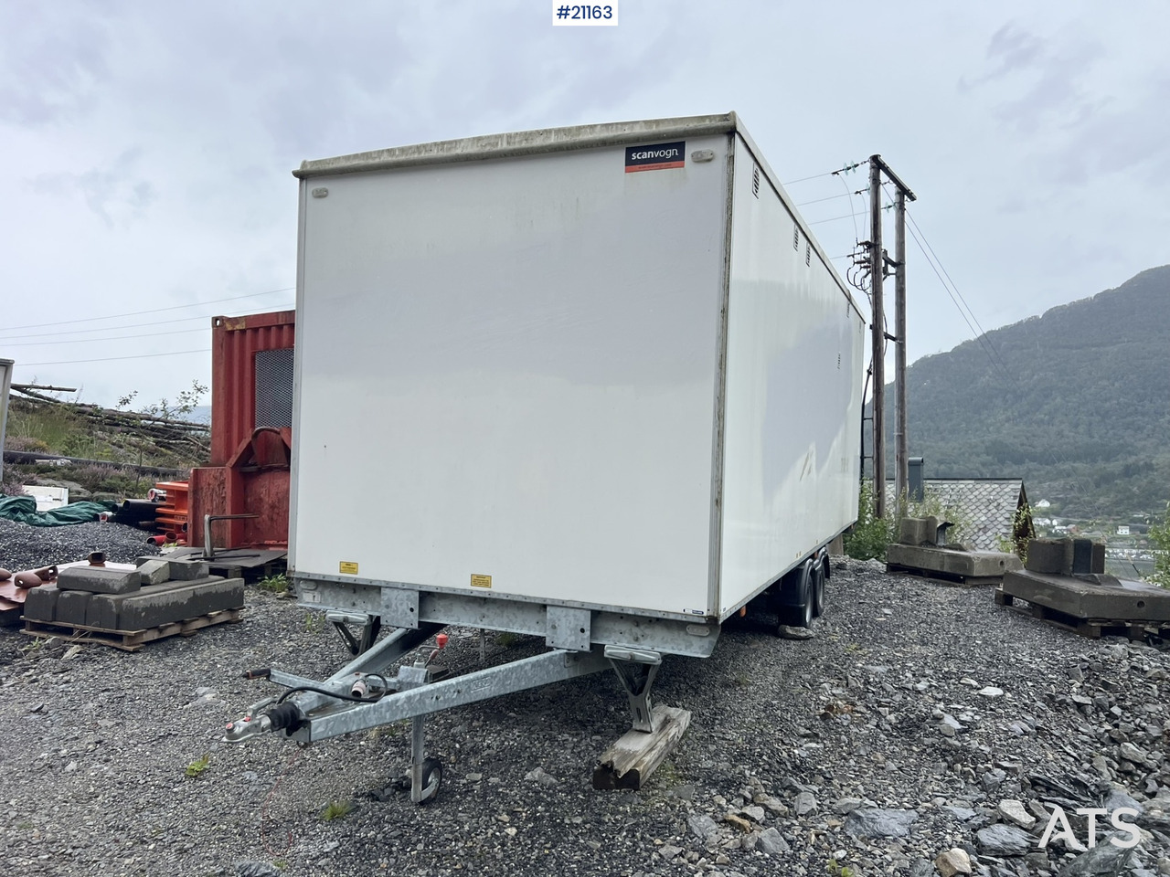 Scanvogn Boligbrakke - Жилой контейнер, Прицеп: фото 2 Scanvogn Boligbrakke - Жилой контейнер, Прицеп: фото 2