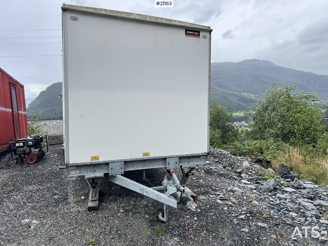 Scanvogn Boligbrakke - Жилой контейнер, Прицеп: фото 5 Scanvogn Boligbrakke - Жилой контейнер, Прицеп: фото 5