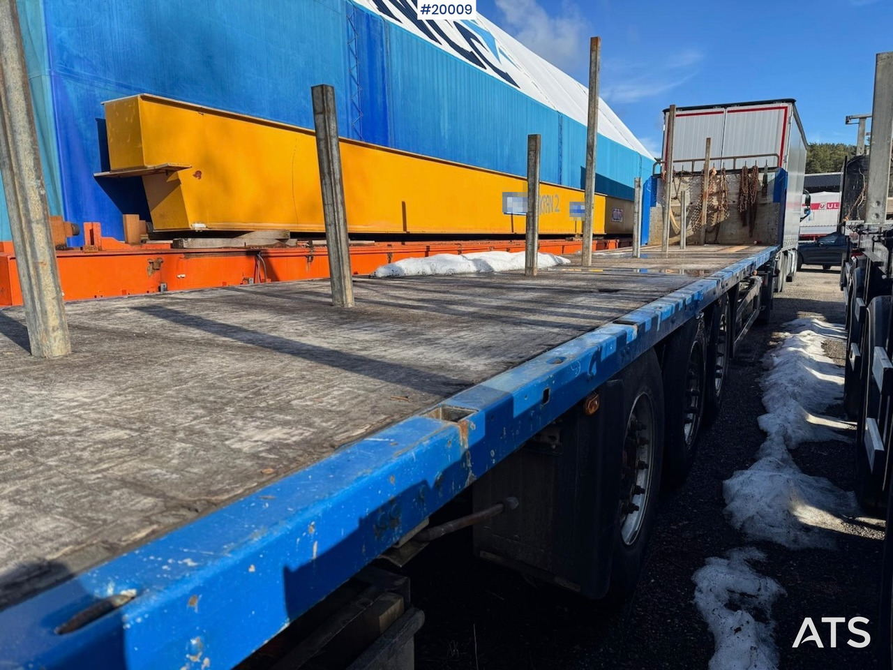 Schmitz Rettsemi - Полуприцеп бортовой/ Платформа: фото 5 Schmitz Rettsemi - Полуприцеп бортовой/ Платформа: фото 5