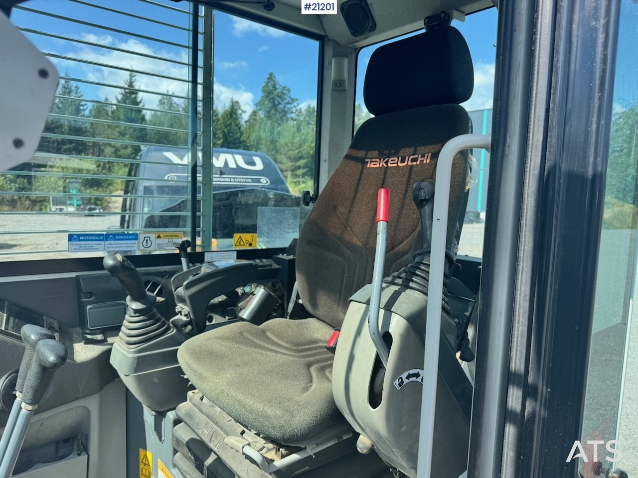 Гусеничный экскаватор Takeuchi TB280FR: фото 20