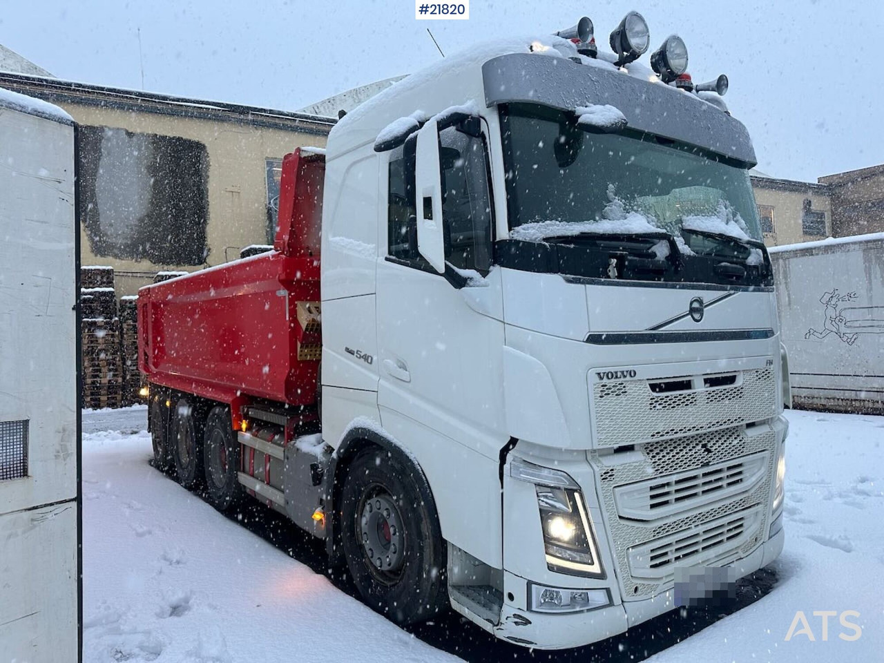 Volvo 2017 Volvo FH540 8x4 tippbil m/ ny dual clutch - Самосвал: фото 3 Volvo 2017 Volvo FH540 8x4 tippbil m/ ny dual clutch - Самосвал: фото 3