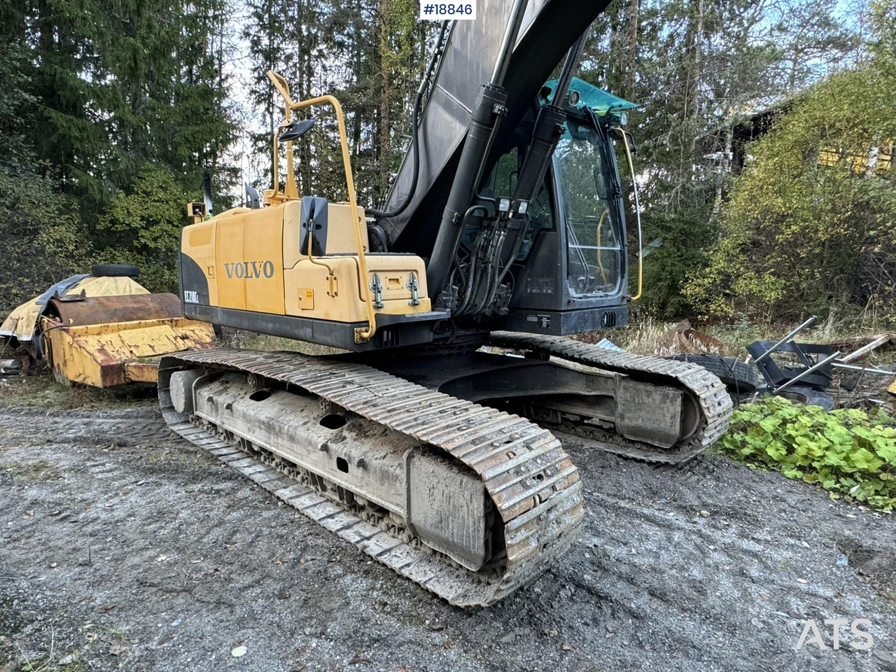 Гусеничный экскаватор Volvo EC210CL: фото 44