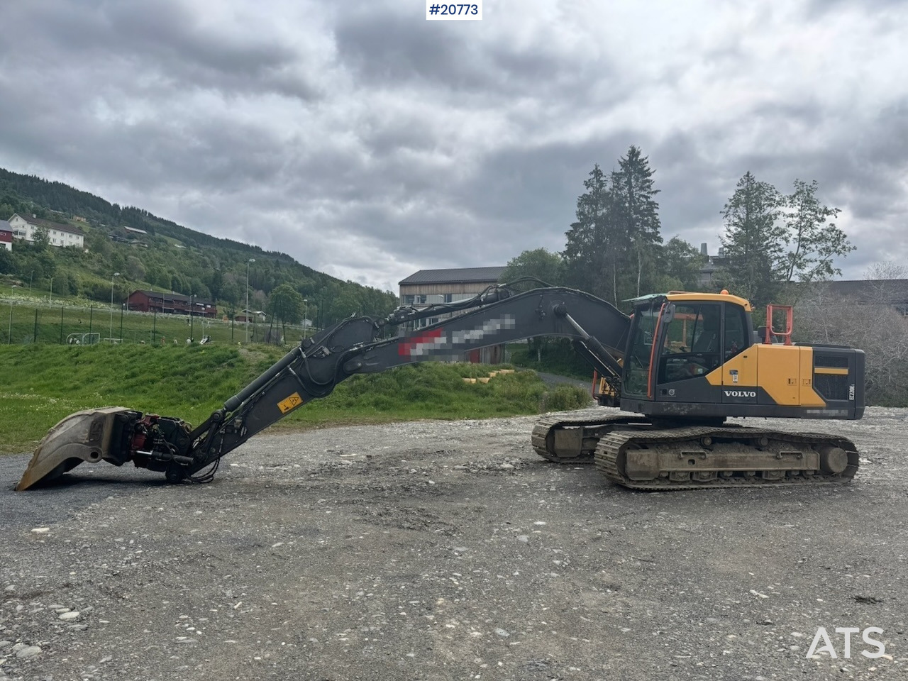 Volvo EC220EL - Гусеничный экскаватор: фото 1 Volvo EC220EL - Гусеничный экскаватор: фото 1