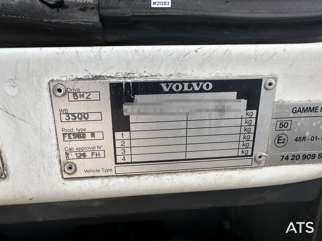 Мусоровоз Volvo FE: фото 35