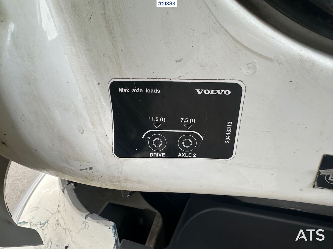 Мусоровоз Volvo FE: фото 33