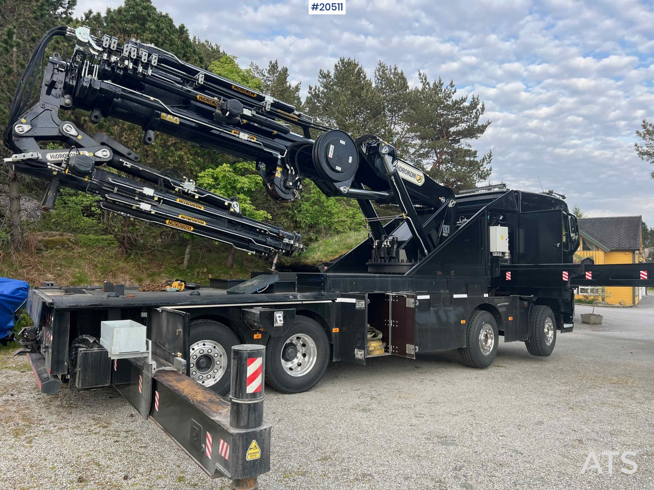 Автоманипулятор Volvo FH 540 8x2 Kranbil m/ 2021 165 t/m HIDROKON kran m/ jibb og vinsj og enn masse utstyr! SE VIDEO: фото 27