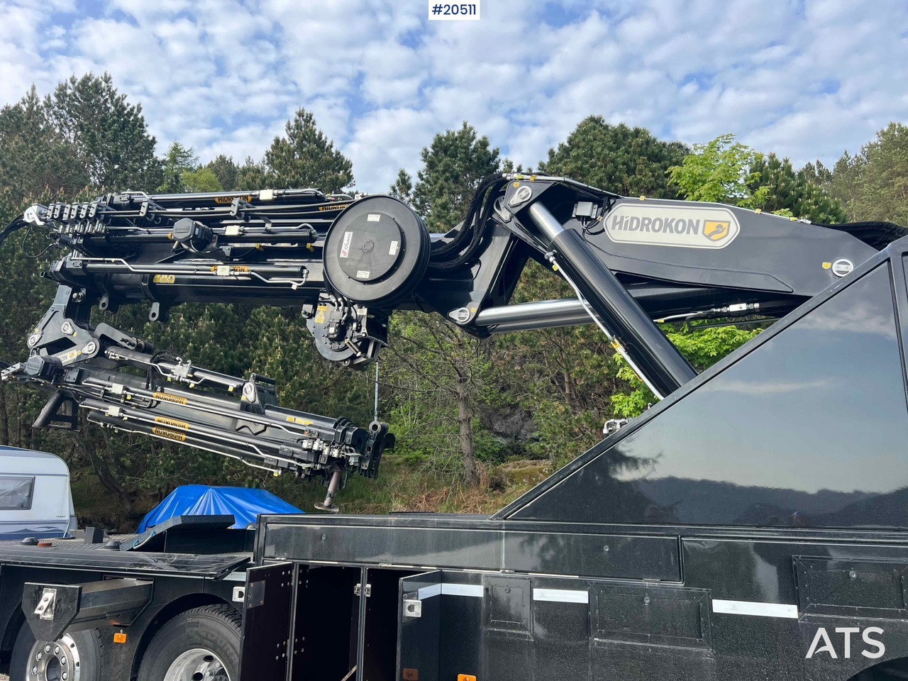 Автоманипулятор Volvo FH 540 8x2 Kranbil m/ 2021 165 t/m HIDROKON kran m/ jibb og vinsj og enn masse utstyr! SE VIDEO: фото 39