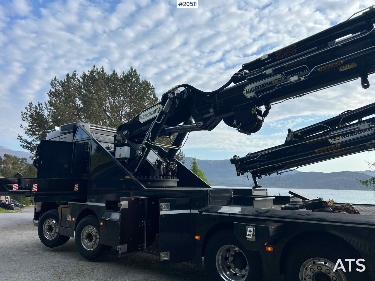 Автоманипулятор Volvo FH 540 8x2 Kranbil m/ 2021 165 t/m HIDROKON kran m/ jibb og vinsj og enn masse utstyr! SE VIDEO: фото 32