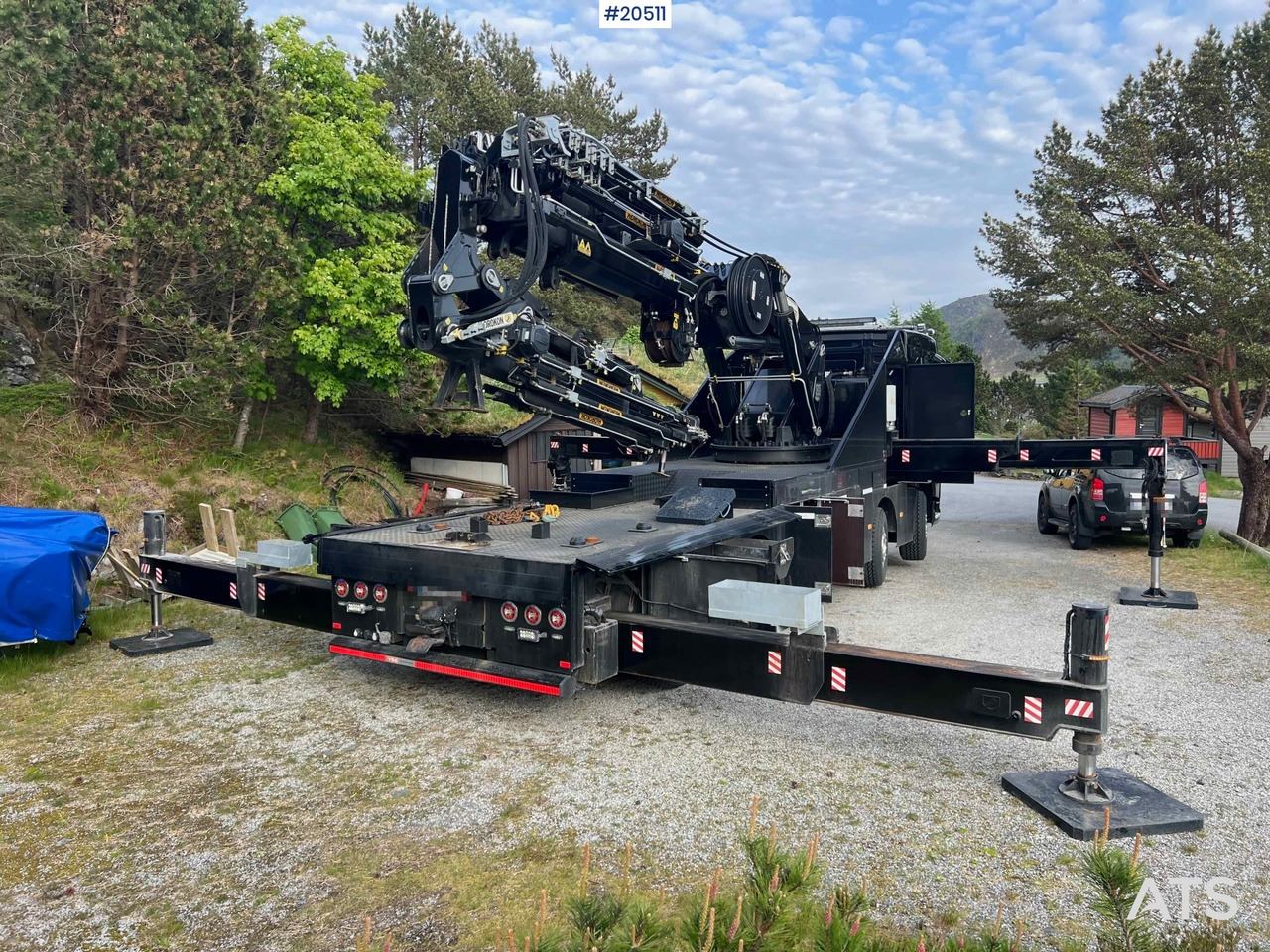 Автоманипулятор Volvo FH 540 8x2 Kranbil m/ 2021 165 t/m HIDROKON kran m/ jibb og vinsj og enn masse utstyr! SE VIDEO: фото 18