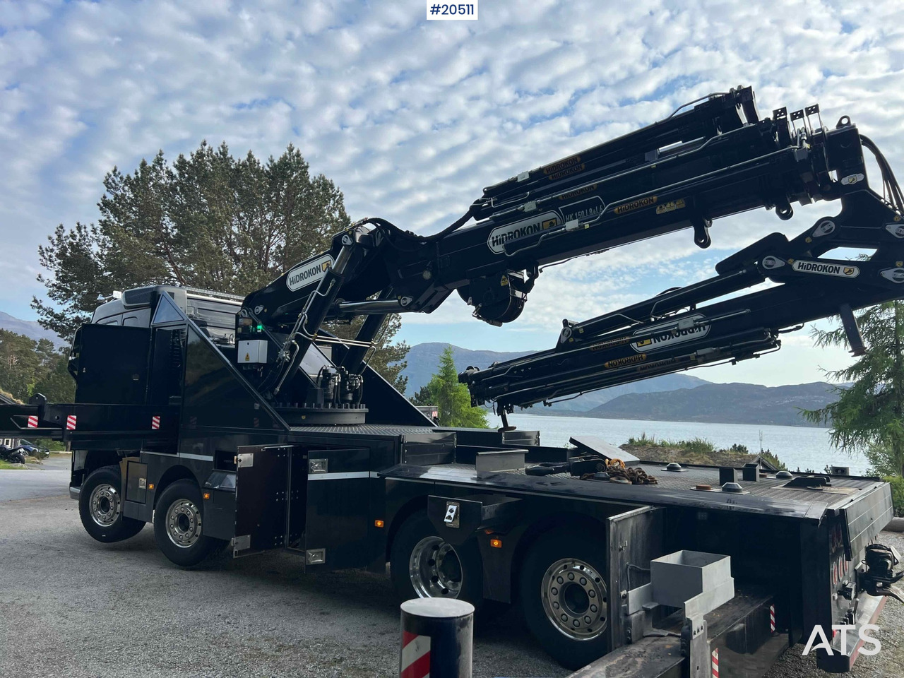 Автоманипулятор Volvo FH 540 8x2 Kranbil m/ 2021 165 t/m HIDROKON kran m/ jibb og vinsj og enn masse utstyr! SE VIDEO: фото 25