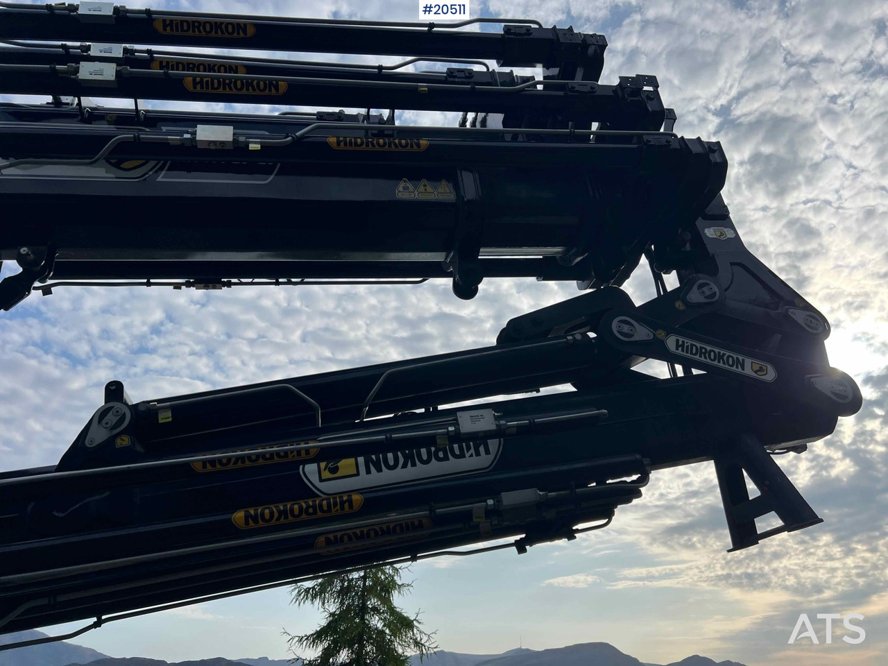 Автоманипулятор Volvo FH 540 8x2 Kranbil m/ 2021 165 t/m HIDROKON kran m/ jibb og vinsj og enn masse utstyr! SE VIDEO: фото 36