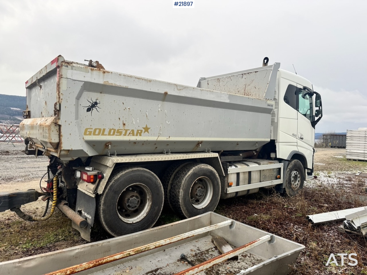 Самосвал Volvo FH16 600 6x4 Tippbil. 280 000 km! SE VIDEO: фото 7 Самосвал Volvo FH16 600 6x4 Tippbil. 280 000 km! SE VIDEO: фото 7