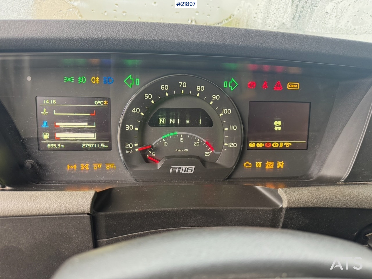 Самосвал Volvo FH16 600 6x4 Tippbil. 280 000 km! SE VIDEO: фото 29 Самосвал Volvo FH16 600 6x4 Tippbil. 280 000 km! SE VIDEO: фото 29