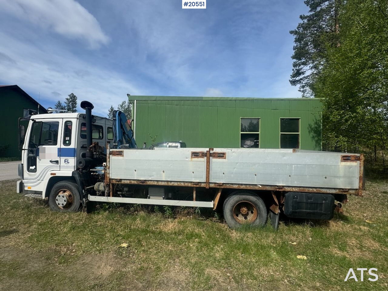 Volvo FL4 - Грузовик бортовой/ Платформа, Автоманипулятор: фото 2 Volvo FL4 - Грузовик бортовой/ Платформа, Автоманипулятор: фото 2