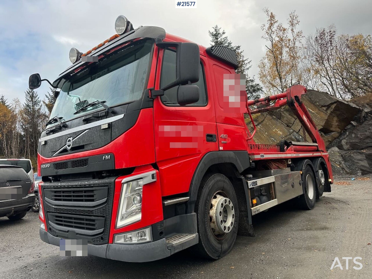 Volvo FM 410 liftdumper 6x2 m/ Laxo påbygg, utskyt og rotator. - Портальный бункеровоз: фото 2 Volvo FM 410 liftdumper 6x2 m/ Laxo påbygg, utskyt og rotator. - Портальный бункеровоз: фото 2