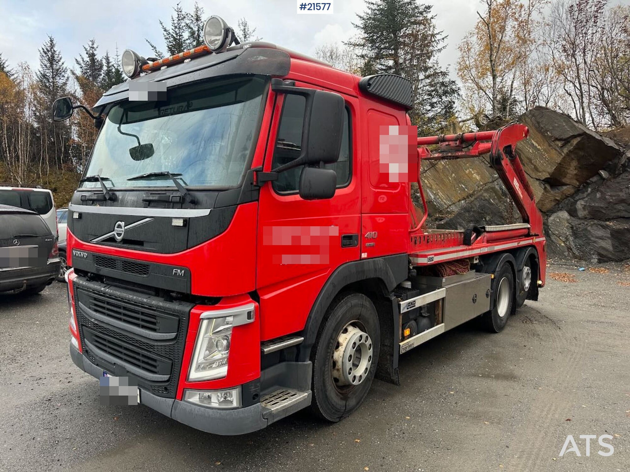 Volvo FM 410 liftdumper 6x2 m/ Laxo påbygg, utskyt og rotator. - Портальный бункеровоз: фото 3 Volvo FM 410 liftdumper 6x2 m/ Laxo påbygg, utskyt og rotator. - Портальный бункеровоз: фото 3