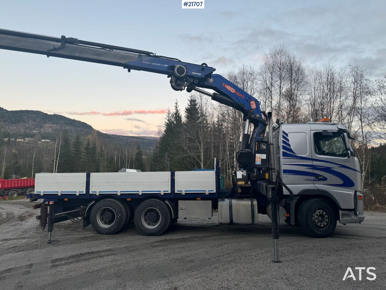 Volvo Fh16 6x4 Kranbil m/ 40 t/m PM Kran med Vinsj. Lav km-stand! - Автоманипулятор: фото 4 Volvo Fh16 6x4 Kranbil m/ 40 t/m PM Kran med Vinsj. Lav km-stand! - Автоманипулятор: фото 4