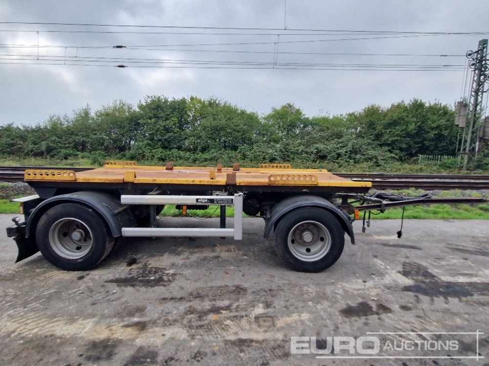 1998 Hüfferman Twin Axle Tandem Flatbed Trailer (German Reg. Docs. Available) - Прицеп бортовой/ Платформа: фото 5 1998 Hüfferman Twin Axle Tandem Flatbed Trailer (German Reg. Docs. Available) - Прицеп бортовой/ Платформа: фото 5