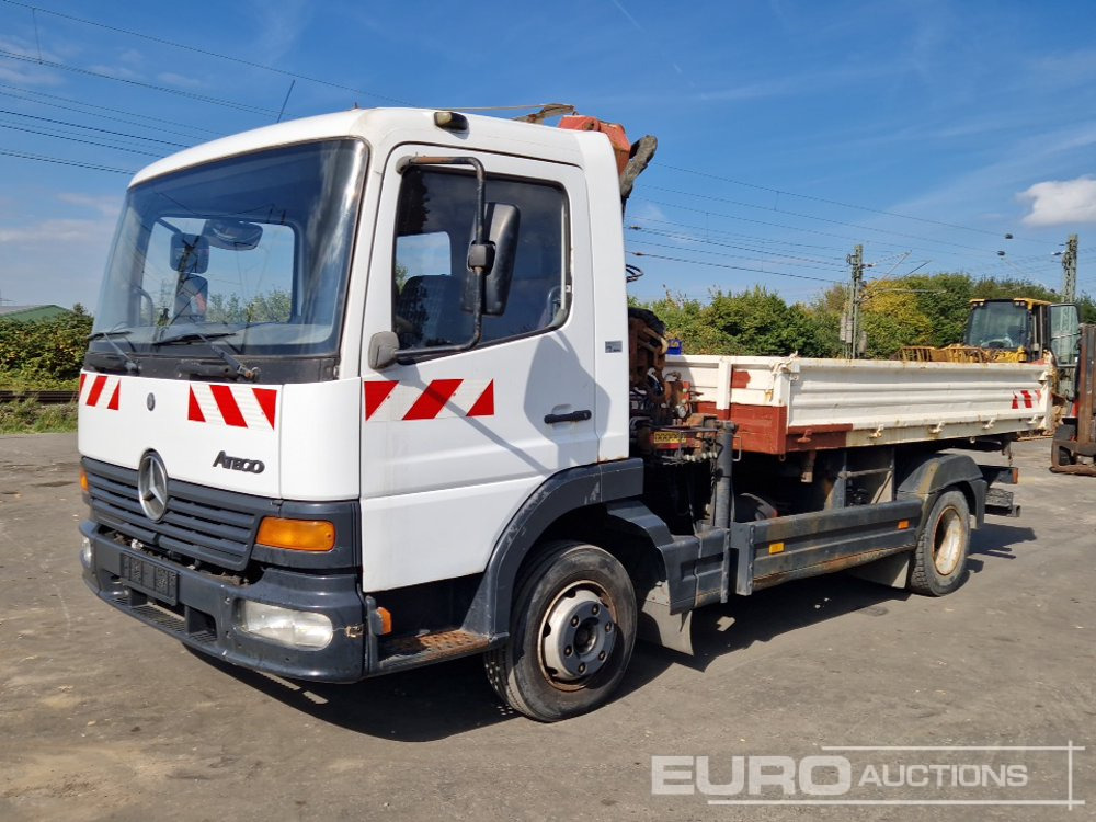 1999 Mercedes Atego - Грузовик бортовой/ Платформа, Автоманипулятор: фото 1 1999 Mercedes Atego - Грузовик бортовой/ Платформа, Автоманипулятор: фото 1