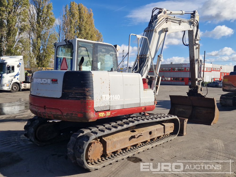 2006 Takeuchi TB1140 - Гусеничный экскаватор: фото 5 2006 Takeuchi TB1140 - Гусеничный экскаватор: фото 5