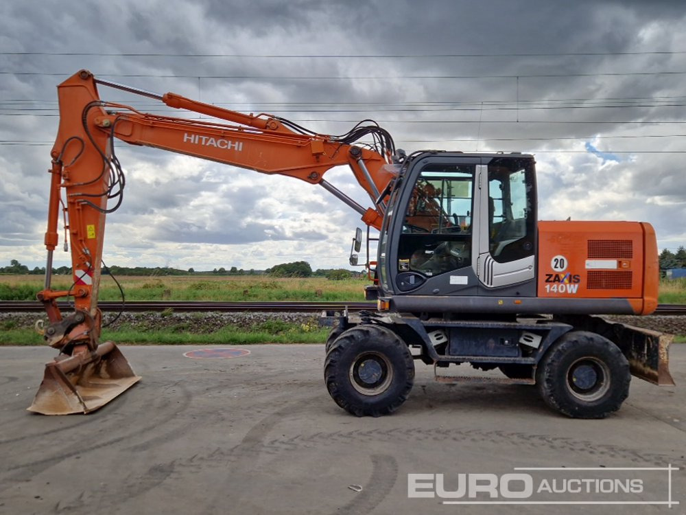 2010 Hitachi ZX140W-3 - Колёсный экскаватор: фото 2 2010 Hitachi ZX140W-3 - Колёсный экскаватор: фото 2