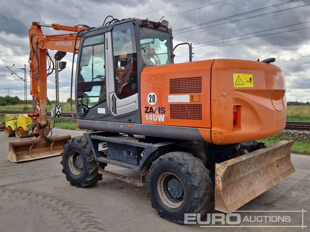 2010 Hitachi ZX140W-3 - Колёсный экскаватор: фото 3 2010 Hitachi ZX140W-3 - Колёсный экскаватор: фото 3