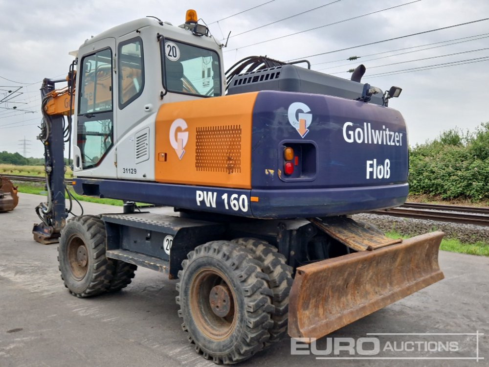 2010 Komatsu PW160-7ED - Колёсный экскаватор: фото 3 2010 Komatsu PW160-7ED - Колёсный экскаватор: фото 3