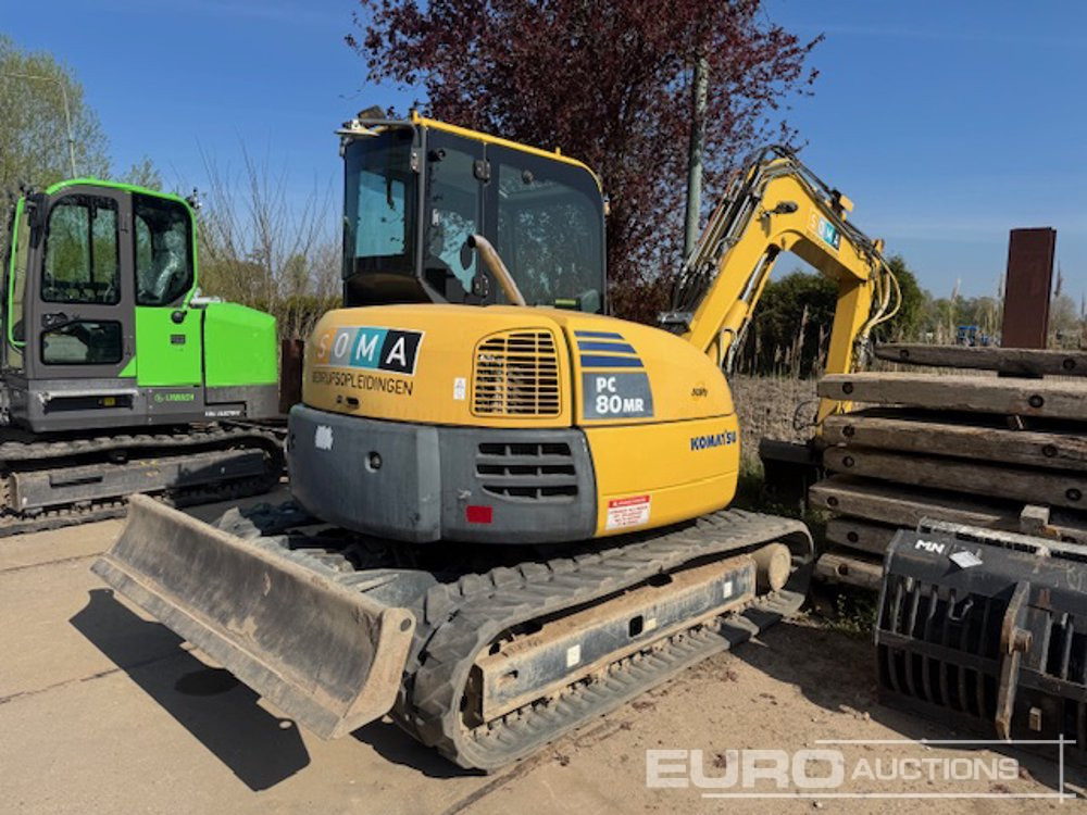2011 Komatsu PC80MR-3 - Мини-экскаватор: фото 2 2011 Komatsu PC80MR-3 - Мини-экскаватор: фото 2