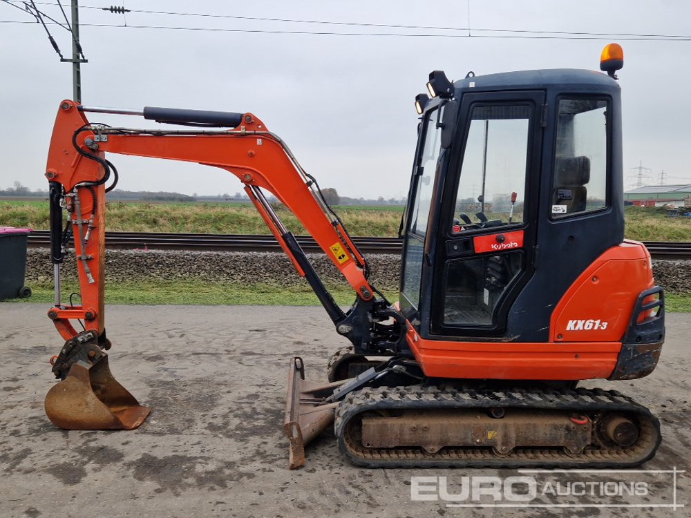 2014 Kubota KX61-3 - Мини-экскаватор: фото 2 2014 Kubota KX61-3 - Мини-экскаватор: фото 2