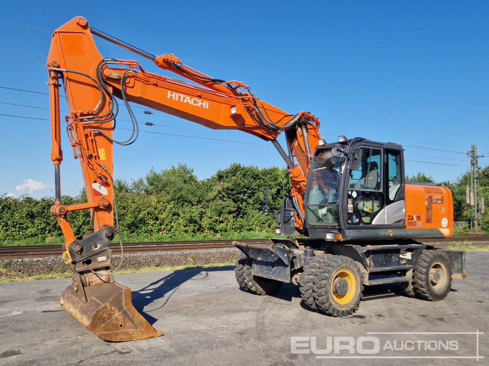 2015 Hitachi ZX190W-5 - Колёсный экскаватор: фото 1 2015 Hitachi ZX190W-5 - Колёсный экскаватор: фото 1