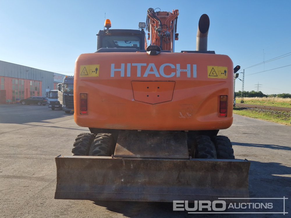 2015 Hitachi ZX190W-5B - Колёсный экскаватор: фото 4 2015 Hitachi ZX190W-5B - Колёсный экскаватор: фото 4