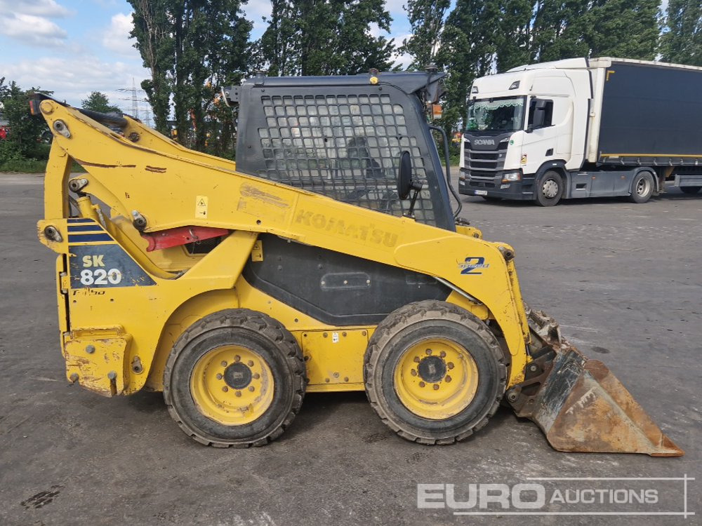 2015 Komatsu SK820-5 - Мини-погрузчик с бортовым поворотом: фото 5 2015 Komatsu SK820-5 - Мини-погрузчик с бортовым поворотом: фото 5