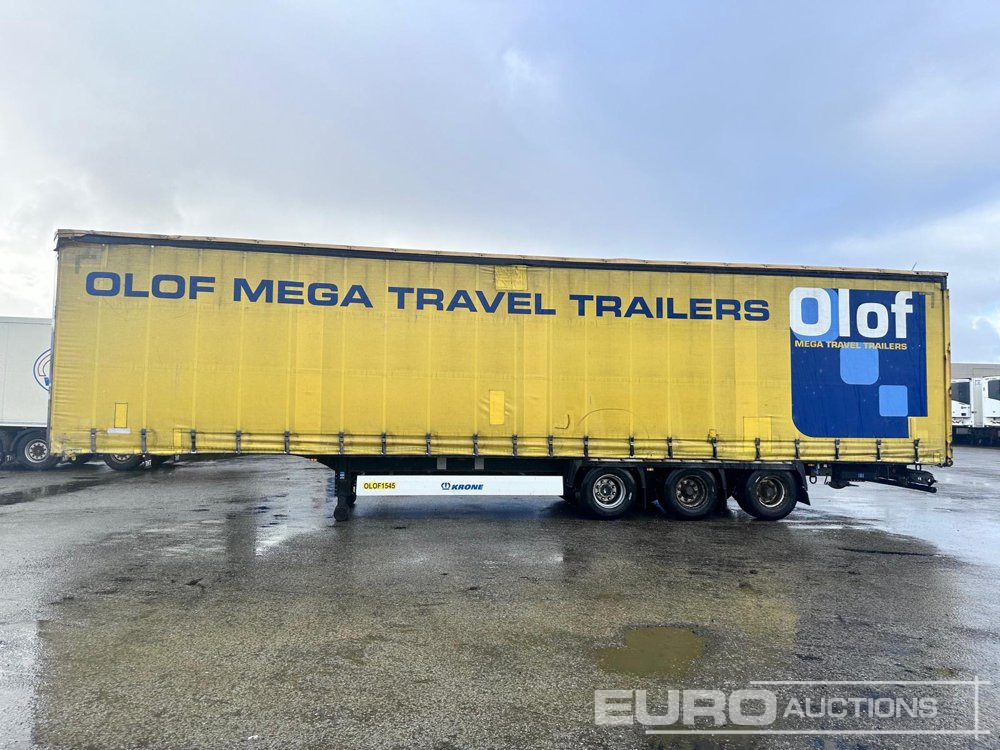 2015 Krone Mega Liner, Curtainsider, 3 Axle (Dutch Reg. Docs)(Selling Offsite from Krone Used Yard Moerdijk, Netherlands) - Тентованный полуприцеп: фото 2 2015 Krone Mega Liner, Curtainsider, 3 Axle (Dutch Reg. Docs)(Selling Offsite from Krone Used Yard Moerdijk, Netherlands) - Тентованный полуприцеп: фото 2