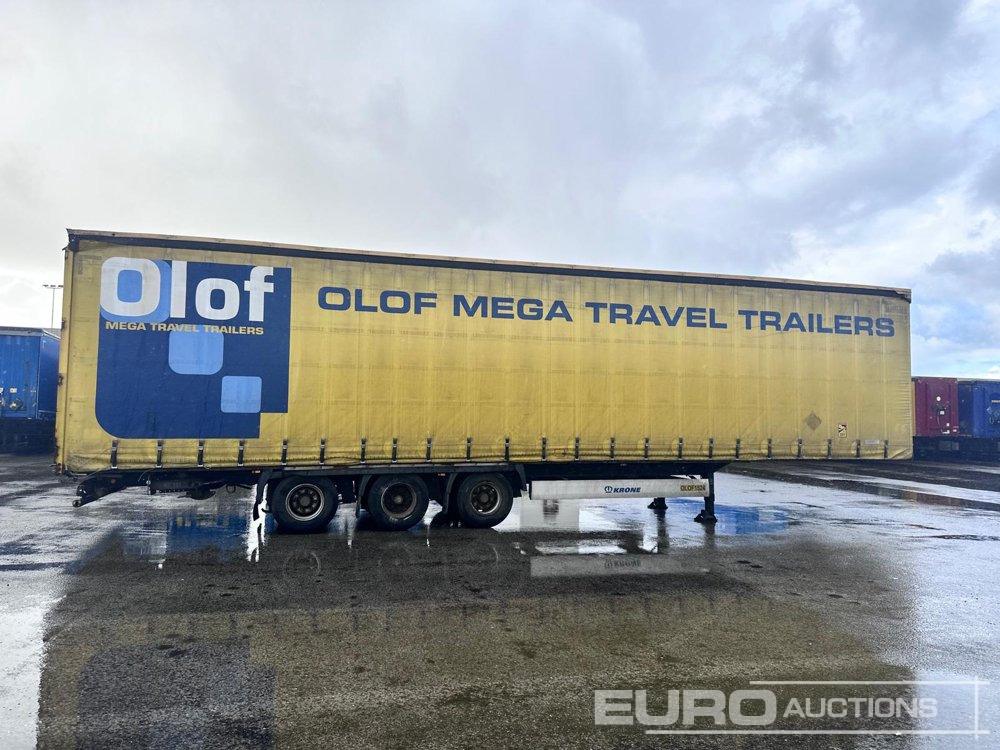 2015 Krone Mega Liner, Curtainsider, 3 Axle (Dutch Reg. Docs)(Selling Offsite from Krone Used Yard Moerdijk, Netherlands) - Тентованный полуприцеп: фото 5 2015 Krone Mega Liner, Curtainsider, 3 Axle (Dutch Reg. Docs)(Selling Offsite from Krone Used Yard Moerdijk, Netherlands) - Тентованный полуприцеп: фото 5