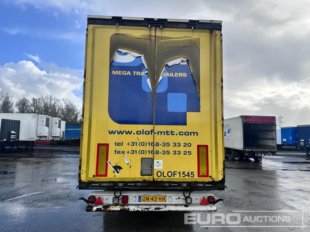 2015 Krone Mega Liner, Curtainsider, 3 Axle (Dutch Reg. Docs)(Selling Offsite from Krone Used Yard Moerdijk, Netherlands) - Тентованный полуприцеп: фото 4 2015 Krone Mega Liner, Curtainsider, 3 Axle (Dutch Reg. Docs)(Selling Offsite from Krone Used Yard Moerdijk, Netherlands) - Тентованный полуприцеп: фото 4