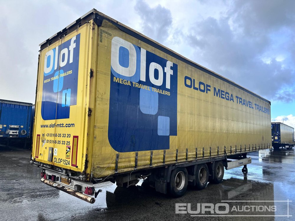2015 Krone Mega Liner, Curtainsider, 3 Axle (Dutch Reg. Docs)(Selling Offsite from Krone Used Yard Moerdijk, Netherlands) - Тентованный полуприцеп: фото 4 2015 Krone Mega Liner, Curtainsider, 3 Axle (Dutch Reg. Docs)(Selling Offsite from Krone Used Yard Moerdijk, Netherlands) - Тентованный полуприцеп: фото 4